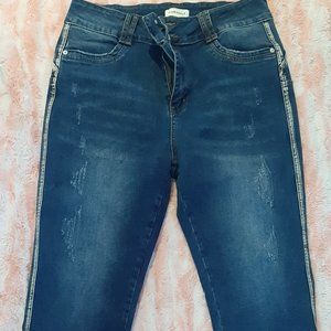 Crop jeans